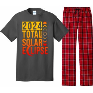 2024 Total Solar Eclipse April 8 Pajama Set