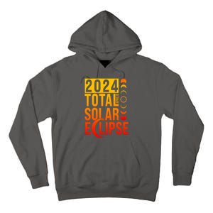 2024 Total Solar Eclipse April 8 Tall Hoodie