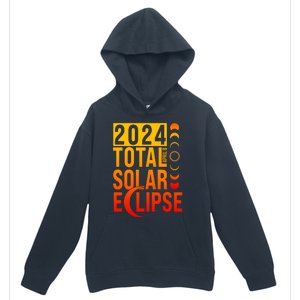 2024 Total Solar Eclipse April 8 Urban Pullover Hoodie