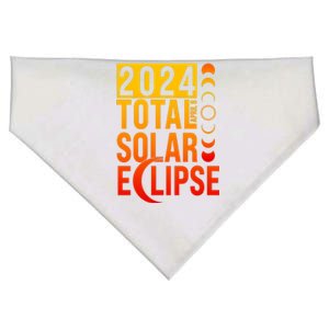 2024 Total Solar Eclipse April 8 USA-Made Doggie Bandana