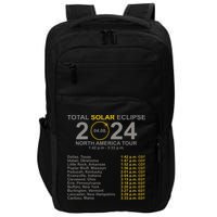 2024 Total Solar Eclipse April 8 Path Of The Eclipse  Impact Tech Backpack