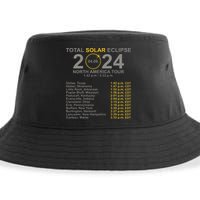 2024 Total Solar Eclipse April 8 Path Of The Eclipse  Sustainable Bucket Hat