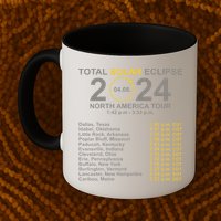 2024 Total Solar Eclipse April 8 Path Of The Eclipse  Mug