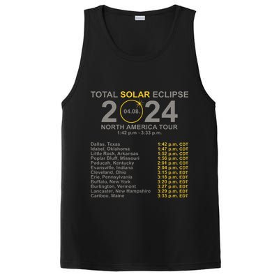 2024 Total Solar Eclipse April 8 Path Of The Eclipse  PosiCharge Competitor Tank