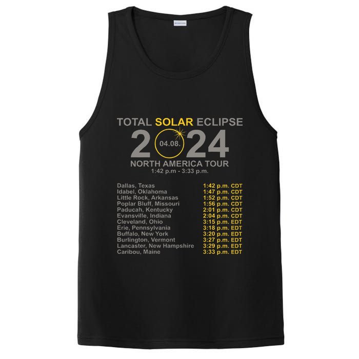 2024 Total Solar Eclipse April 8 Path Of The Eclipse  PosiCharge Competitor Tank