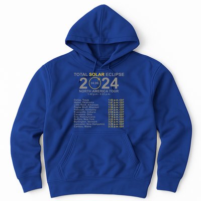 2024 Total Solar Eclipse April 8 Path Of The Eclipse  Hoodie
