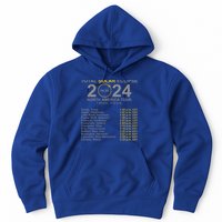 2024 Total Solar Eclipse April 8 Path Of The Eclipse  Hoodie