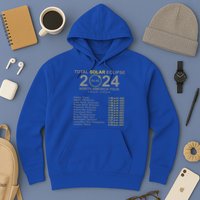 2024 Total Solar Eclipse April 8 Path Of The Eclipse  Hoodie