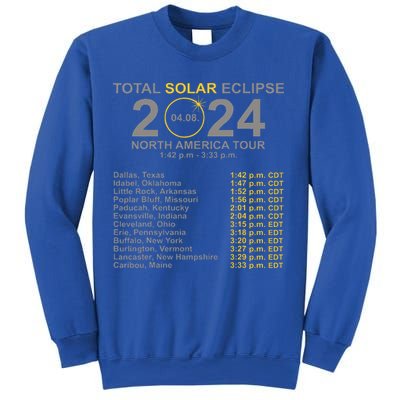 2024 Total Solar Eclipse April 8 Path Of The Eclipse  Sweatshirt
