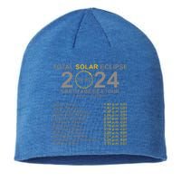 2024 Total Solar Eclipse April 8 Path Of The Eclipse  Sustainable Beanie