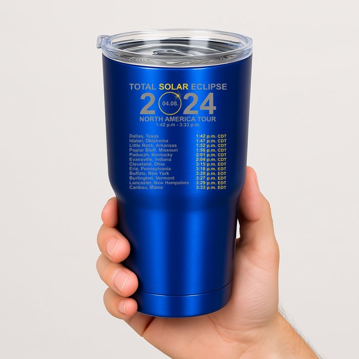 2024 Total Solar Eclipse April 8 Path Of The Eclipse  Tumbler