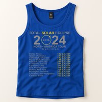 2024 Total Solar Eclipse April 8 Path Of The Eclipse  Tank Top