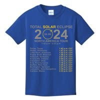 2024 Total Solar Eclipse April 8 Path Of The Eclipse  Kids T-Shirt