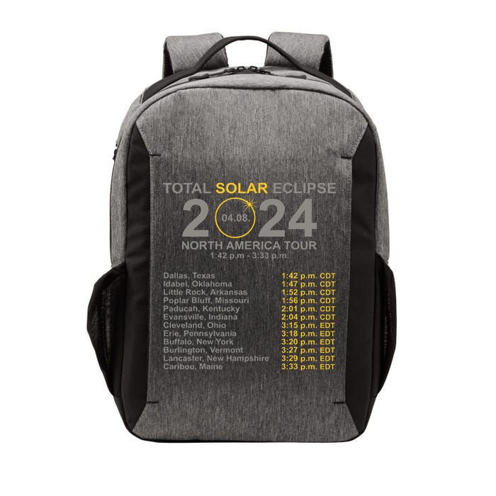 2024 Total Solar Eclipse April 8 Path Of The Eclipse  Vector Backpack