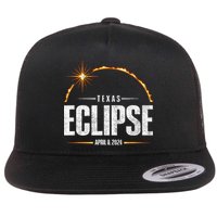 2024 Total Solar Eclipse Texas Total Eclipse 2024 Flat Bill Trucker Hat