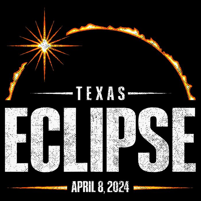 2024 Total Solar Eclipse Texas Total Eclipse 2024 Flat Bill Trucker Hat