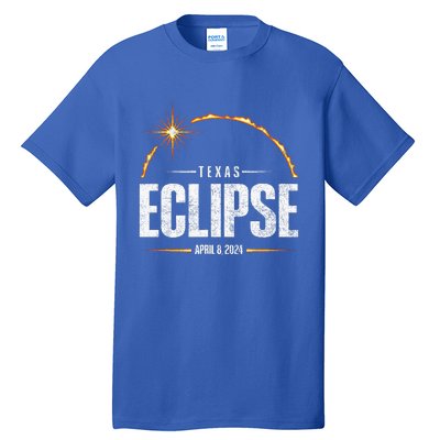 2024 Total Solar Eclipse Texas Total Eclipse 2024 Tall T-Shirt