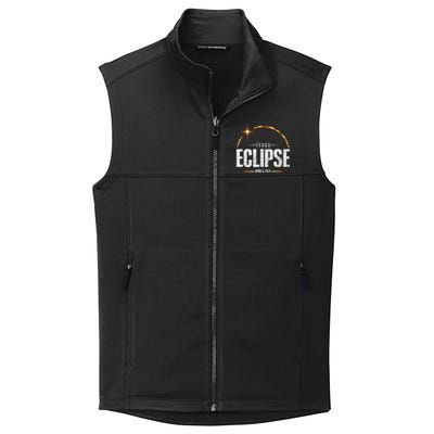 2024 Total Solar Eclipse Texas Total Eclipse 2024 Collective Smooth Fleece Vest