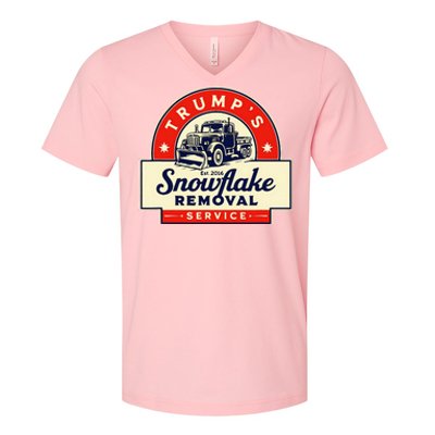 2024 Trumps Snowflake Removal Service Trump V-Neck T-Shirt