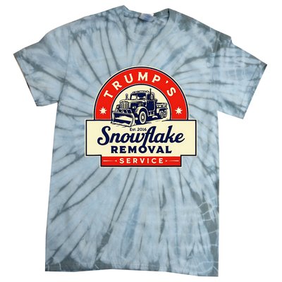 2024 Trumps Snowflake Removal Service Trump Tie-Dye T-Shirt