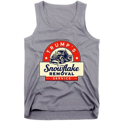 2024 Trumps Snowflake Removal Service Trump Tank Top