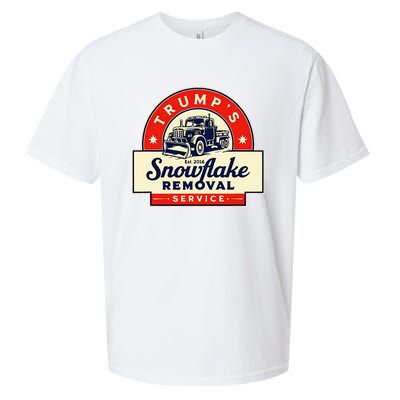 2024 Trumps Snowflake Removal Service Trump Sueded Cloud Jersey T-Shirt