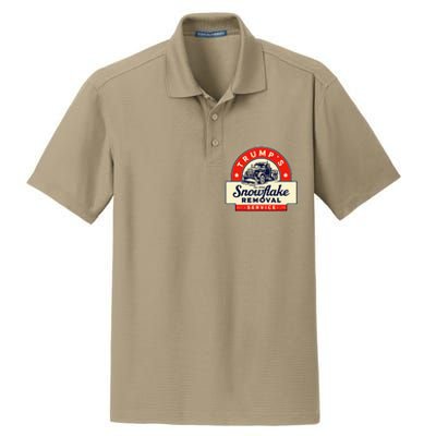 2024 Trumps Snowflake Removal Service Trump Dry Zone Grid Polo