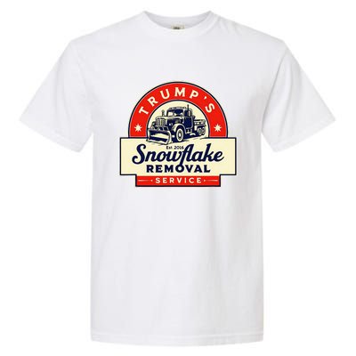 2024 Trumps Snowflake Removal Service Trump Garment-Dyed Heavyweight T-Shirt