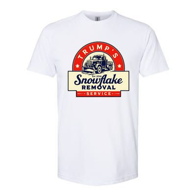 2024 Trumps Snowflake Removal Service Trump Softstyle CVC T-Shirt