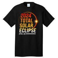 2024 Total Solar Eclipse April 08 2024 Tall T-Shirt