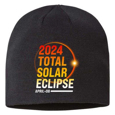 2024 Total Solar Eclipse April 08 2024 Sustainable Beanie