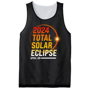 2024 Total Solar Eclipse April 08 2024 Mesh Reversible Basketball Jersey Tank