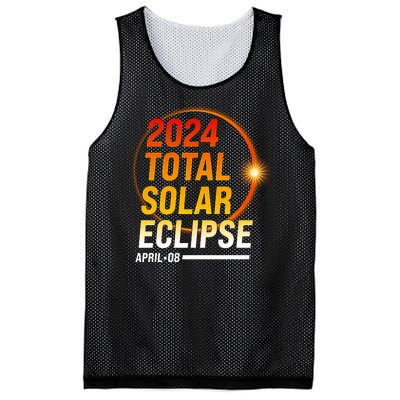 2024 Total Solar Eclipse April 08 2024 Mesh Reversible Basketball Jersey Tank