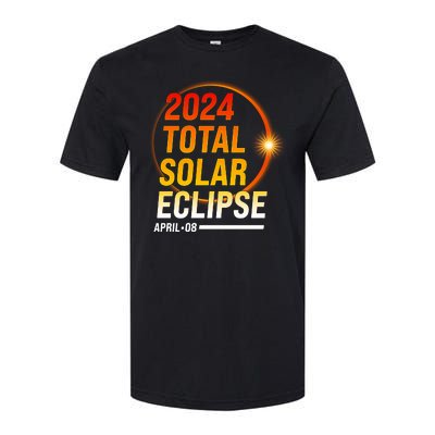 2024 Total Solar Eclipse April 08 2024 Softstyle® CVC T-Shirt