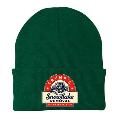 2024 Trumps Snowflake Removal Service Trump Knit Cap Winter Beanie