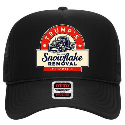 2024 Trumps Snowflake Removal Service Trump High Crown Mesh Back Trucker Hat