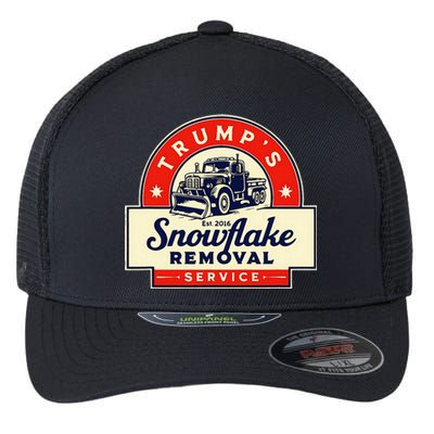 2024 Trumps Snowflake Removal Service Trump Flexfit Unipanel Trucker Cap