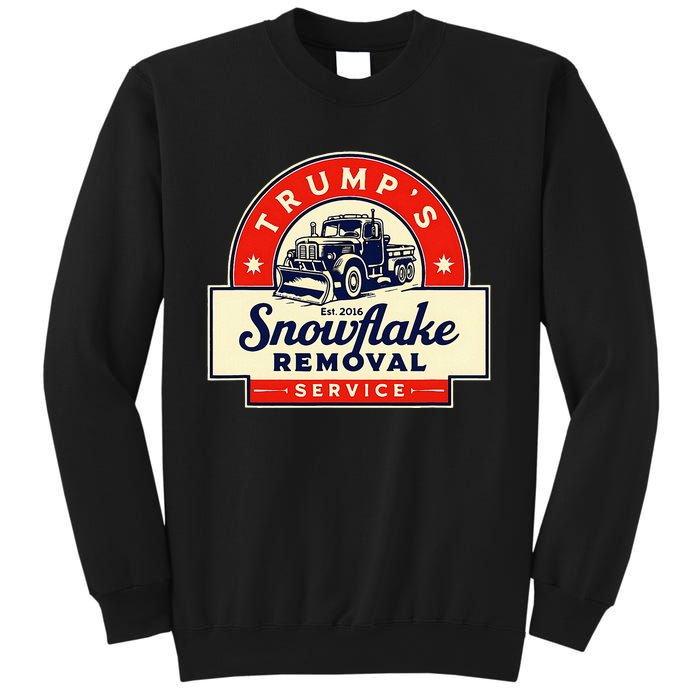 2024 Trumps Snowflake Removal Service Trump Sweatshirt