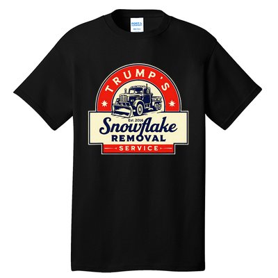 2024 Trumps Snowflake Removal Service Trump Tall T-Shirt