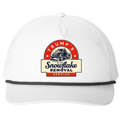 2024 Trumps Snowflake Removal Service Trump Snapback Five-Panel Rope Hat