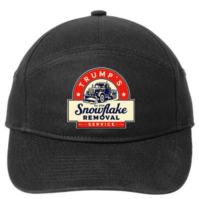 2024 Trumps Snowflake Removal Service Trump 7-Panel Snapback Hat