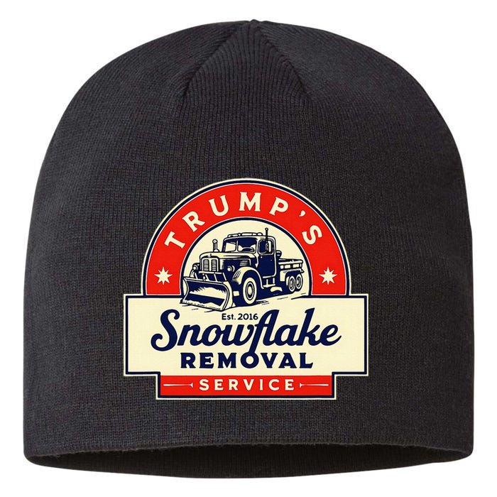 2024 Trumps Snowflake Removal Service Trump Sustainable Beanie