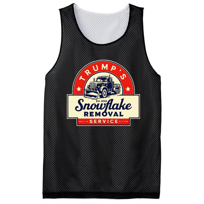 2024 Trumps Snowflake Removal Service Trump Mesh Reversible Basketball Jersey Tank