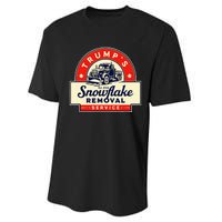 2024 Trumps Snowflake Removal Service Trump Performance Sprint T-Shirt