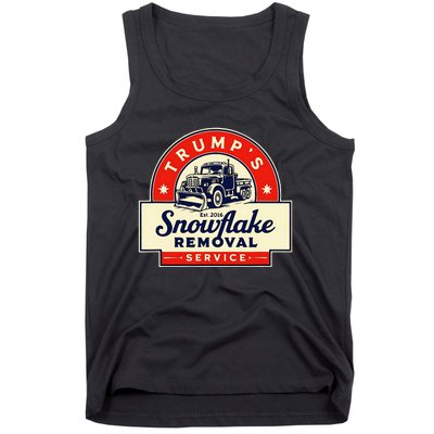 2024 Trumps Snowflake Removal Service Trump Tank Top