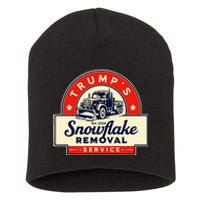 2024 Trumps Snowflake Removal Service Trump Short Acrylic Beanie