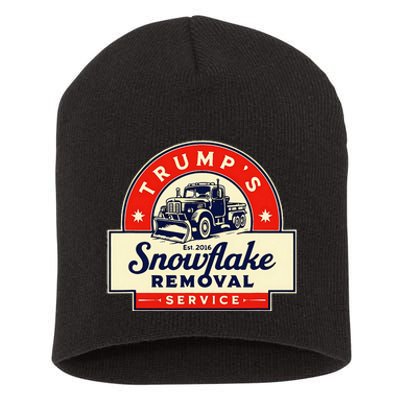 2024 Trumps Snowflake Removal Service Trump Short Acrylic Beanie