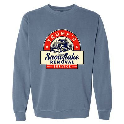 2024 Trumps Snowflake Removal Service Trump Garment-Dyed Sweatshirt