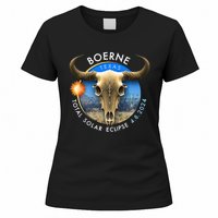 2024 Total Solar Eclipse Totality Boerne Texas 29 Women's T-Shirt