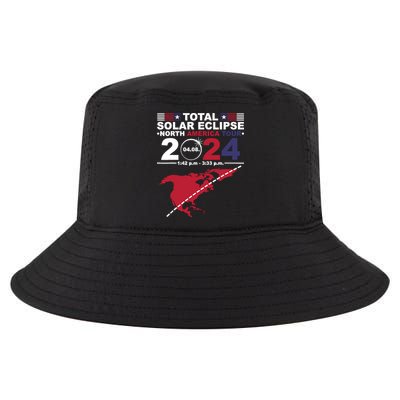 2024 Total Solar Eclipse April 8 Path Of The Eclipse Cool Comfort Performance Bucket Hat